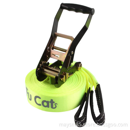 Webbing slackline for Kids Backyard Outdoor Play sets